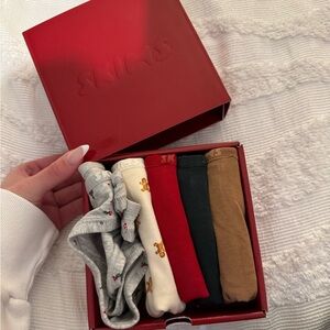 SKIMS Christmas Cotton Logo Undies